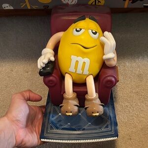 Yellow M&M Dispenser